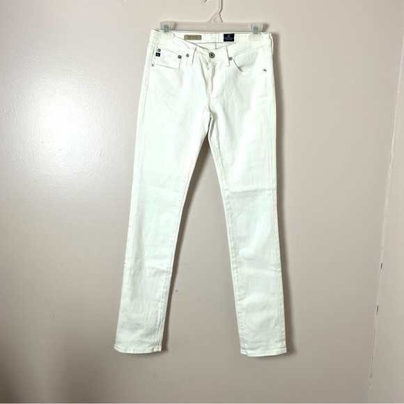 AG Adriano Goldschmied "The Stevie" White Jeans  NWT | Size 26 - Picture 2 of 16